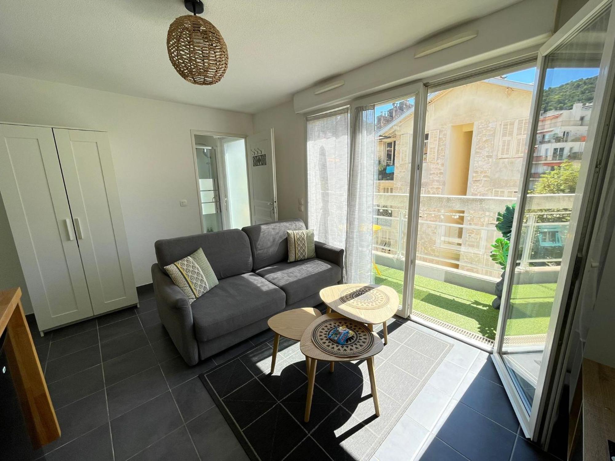 Climatise Avec Terrasse Ensoleillee Leilighet *